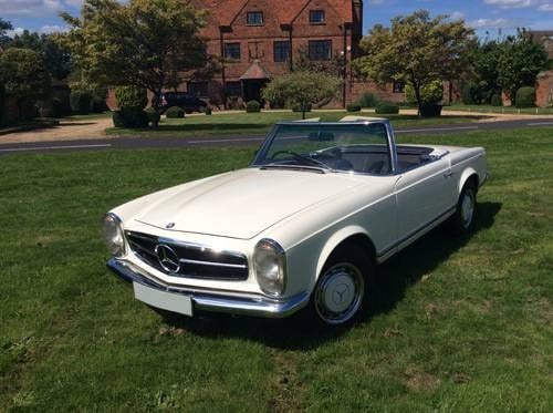 MERCEDES 280SL RIGHT HAND DRIVE 1970 W113 For Sale