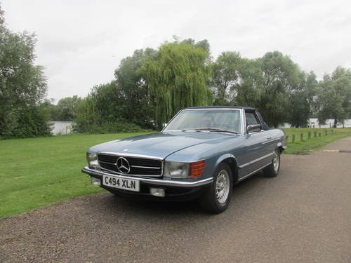 1985 Mercedes-Benz 380 SL left hand drive R107 For Sale by Auction