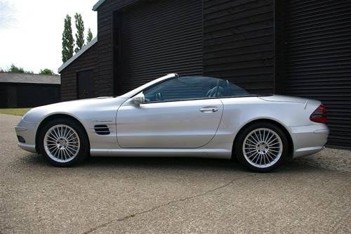 2003 Mercedes SL55 AMG 5.5 V8 Convertible Auto (59453 miles) VERKAUFT