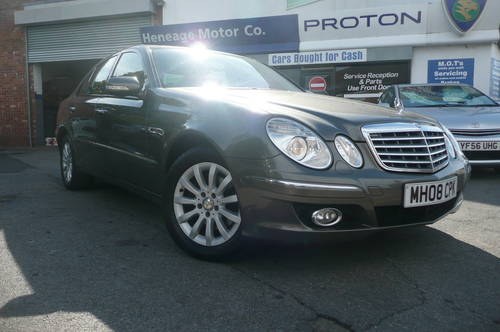 2008 STUNNING, LOW MILEAGE MERCEDES-BENZ E CLASS For Sale