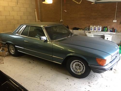 1980 Mercedes Benz 380SLC Just 41,000 miles from new For Sale by Auction
