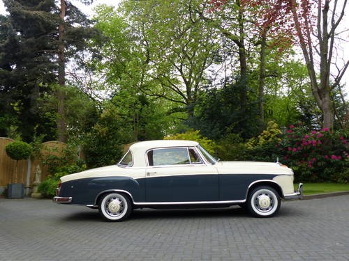 1958 Mercedes 220 S Ponton Coupe LHD £57,950 In vendita