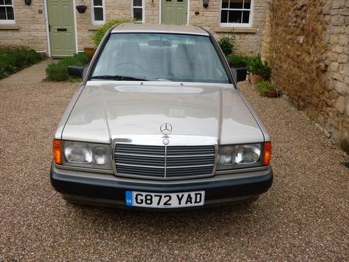 1989 Classic Mercedes 190E For Sale