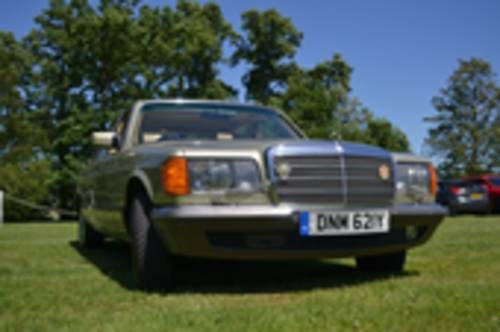 1982 Mercedes 500SEL ( W126) just 74800 miles For Sale by Auction