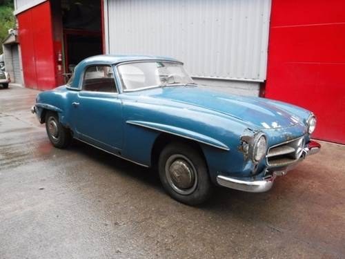 1960 Mercedes 190SL Roadster For Sale by Auction