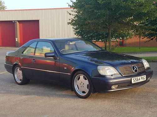 1998 Mercedes-Benz CL420 C140 S Class Coupe For Sale
