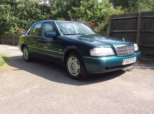 1996 MERCEDES C180 ELEGANCE AUTO 89000 miles FSH W202 2 owners SOLD