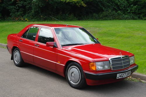 1992 Mercedes 190 2.5 Diesel. Auto. Low Miles. FSH. Lady Owner..  SOLD