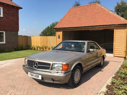 1989 Mercedes benz 560 sec facelift For Sale