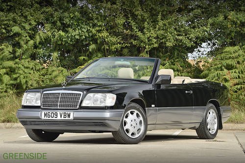 1995 UK 124 series E220 rhd Cabriolet ...Perfection! VENDUTO