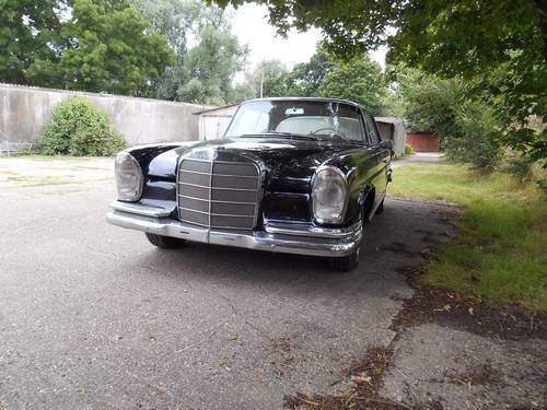 1965 Mercedes-Benz 220SE black Coupe. For Sale