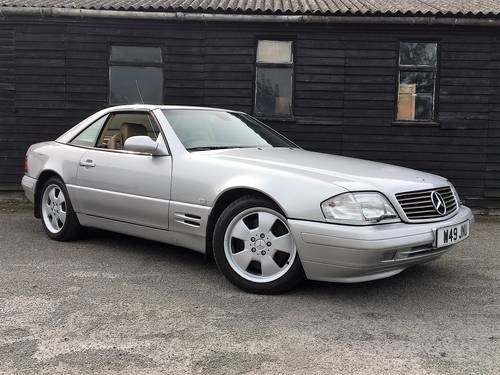 2000 Mercedes SL320 71,000 miles £7,000 - £9,000 For Sale by Auction