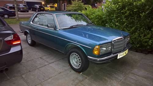 1984 Mercedes 230ce W123 SOLD