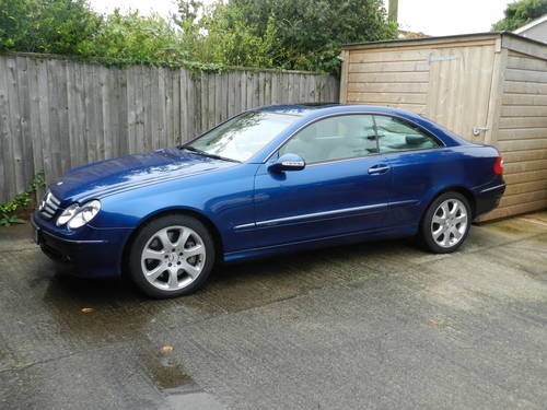 2003 CLK 500 Elegance,One previous owner,42,000 miles SOLD
