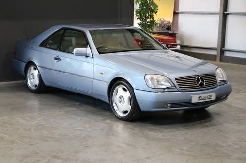 1995 Mercedes-Benz CL 500 W140 | 44K miles | Ice Blue SOLD