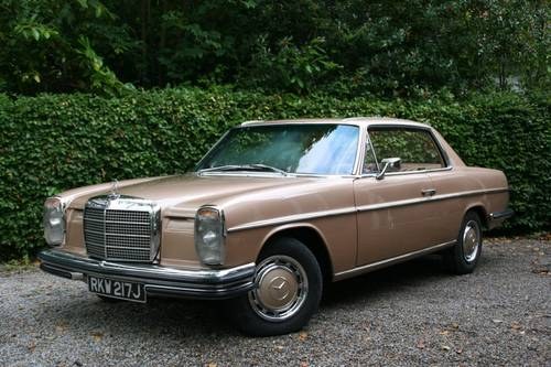 1971 MERCEDES-BENZ 250CE 250 CE - LAST OWNER 23 YEARS  SOLD