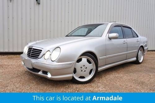 2002 MERCEDES BENZ E55 AMG VERKAUFT