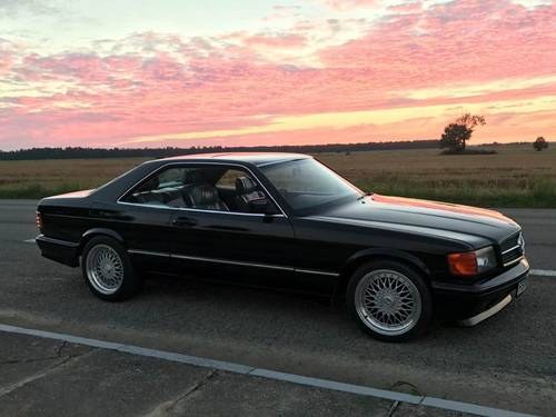 1989 Mercedes Benz 420 SEC W126 4.2 V8 Coupe For Sale