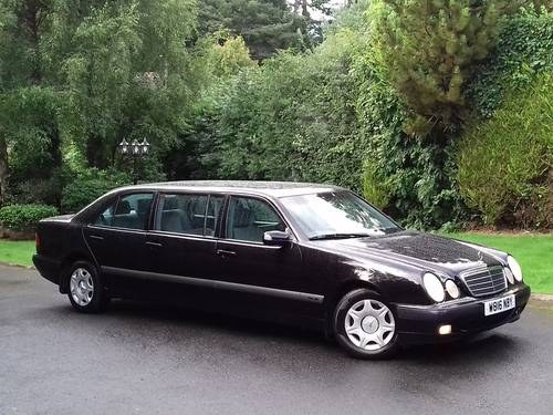 2000 Mercedes E240 COLEMAN MILNE 6 DOOR LIMO 8 SEAT For Sale