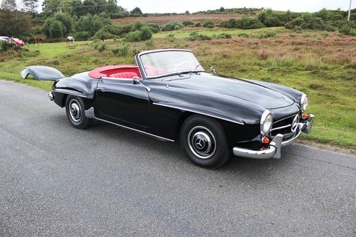Mercedes 190SL 1962 With Factory Hardtop For Sale