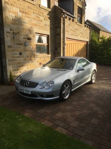 34000 Miles 2002 SL500 & factory AMG Bodystyling SOLD