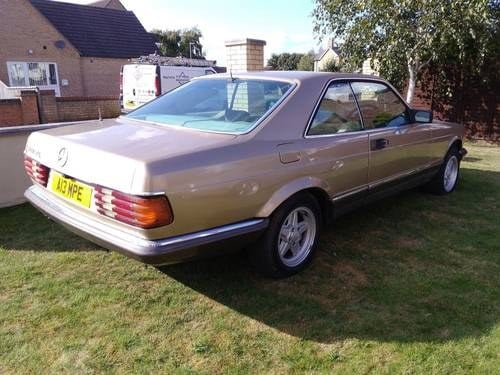 1983 Mercedes Benz 500 SEC, V8, Very Rare, Leather, For Sale