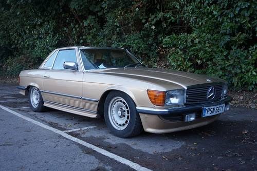 Mercedes 500SL Auto 1983 - To be auctioned 27-10-17 For Sale by Auction