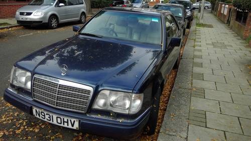 1996 Mercedes E320 W124 Coupe for restoration SOLD