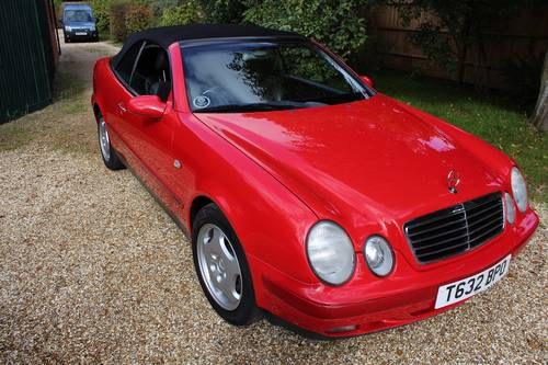 Mercedes CLK 320 Elegance Auto 1999-To be auctioned 27-10-17 For Sale by Auction