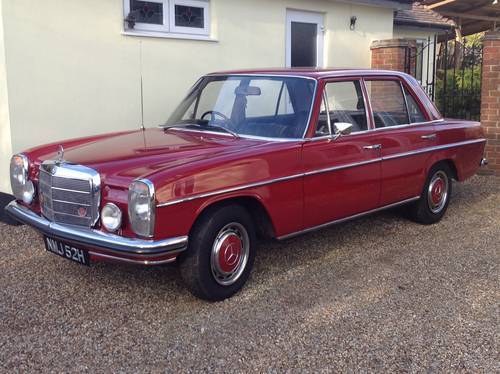 1970 Mercedes Benz W114 220 Saloon At ACA 4th November  For Sale