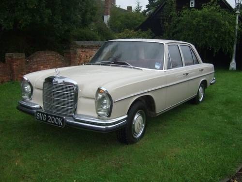 1971 Mercedes-Benz 280S Saloon For Sale by Auction
