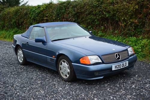 1991 Mercedes 300SL with only 64k & main dealer history SOLD