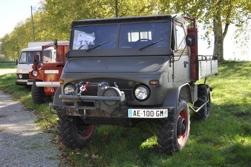 Mercedes Benz Unimog 404 S 1963 restored for sale by auction For Sale by Auction