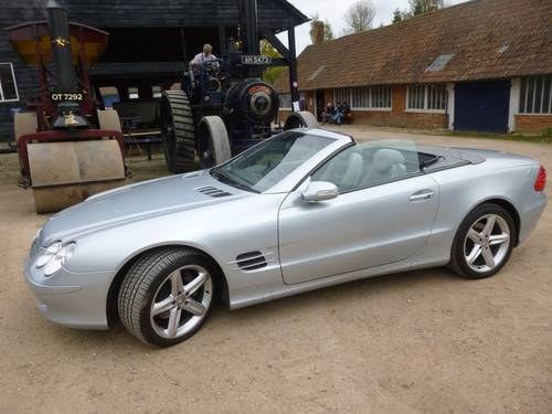 2003 Mercedes-Benz SL500 43,000 miles £9,000 - £11,000 For Sale by Auction