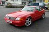 Mercedes 300 SL Convertible, Hardtop, Signal Red (568), 1992 For Sale