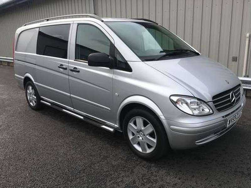 MERCEDES-BENZ VITO 3.0V6 120CDI 204 BHP SPORT AUTO DUALINER