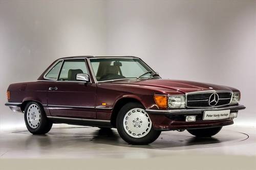 1989 Mercedes 300SL(R107)- ONLY 7700 MILES-THE BEST AVAILABLE  SOLD