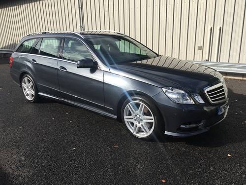 2012 MERCEDES-BENZ E CLASS E220 CDI AMG SPORT ESTATE VENDU