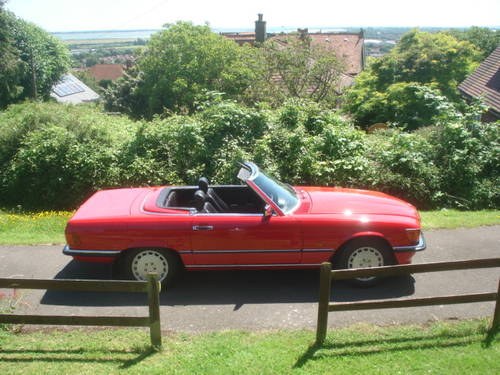 1986 Mercedes 300sl 107 series For Sale