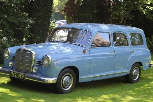 1958 MERCEDES-BENZ W121 KOMBI 190D - RARE FIND! For Sale by Auction