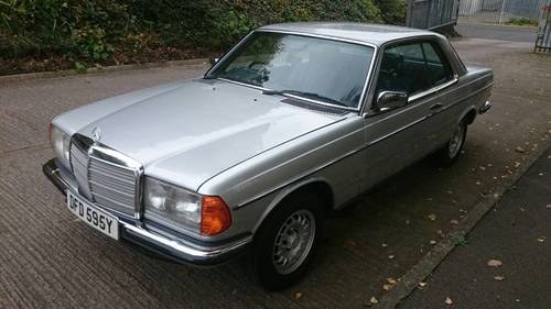 Mercedes W123 230CE Pillarless Coupe - 1983 SOLD