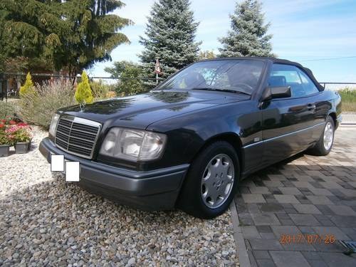 1997 Mercedes E320 Cabriolet Left Hand Drive SOLD