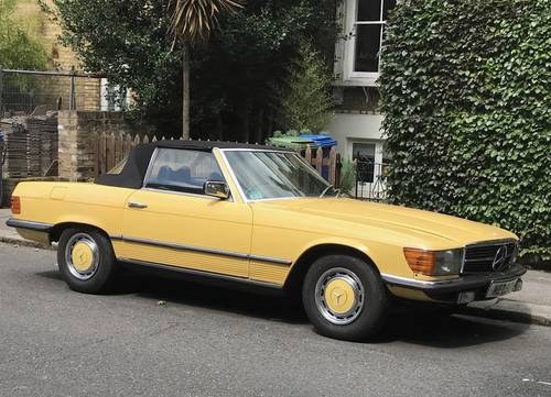 1979 MERCEDES 350SL SPORTS CONVERTIBLE For Sale