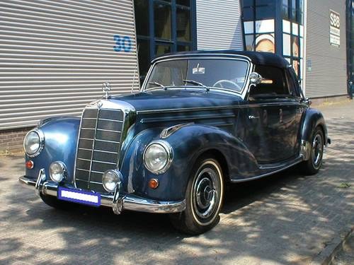 1955 MERCEDES 220 A convertible For Sale