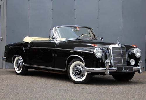 1959 Mercedes Benz 220 S Cabrio LHD For Sale