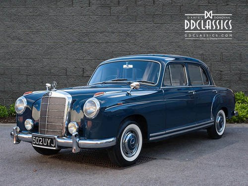 1957 Mercedes-Benz W180 220S ‘Ponton’ (RHD) For Sale