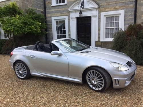 2005 Mercedes SLK55AMG Just 40,000 miles For Sale by Auction