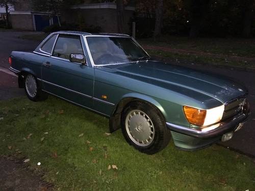 1988 Mercedes 300sl 87,000 from new automatic For Sale