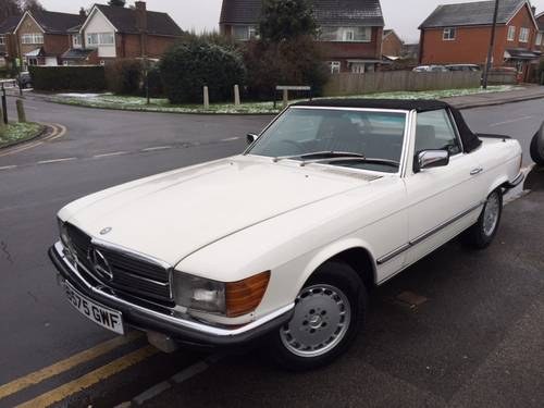 Mercedes 500sl convertible For Sale (1985) SOLD