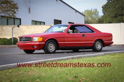 1983 MB 500 SEC sport coupe auto sunroof only 103k 83-4388P VENDUTO